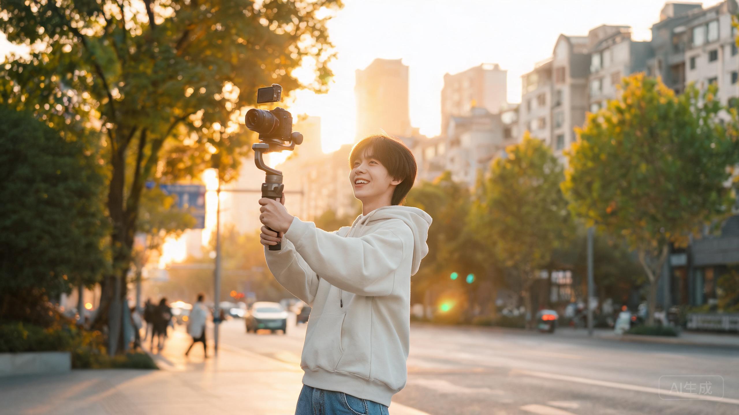 今天拍了一支Vlog